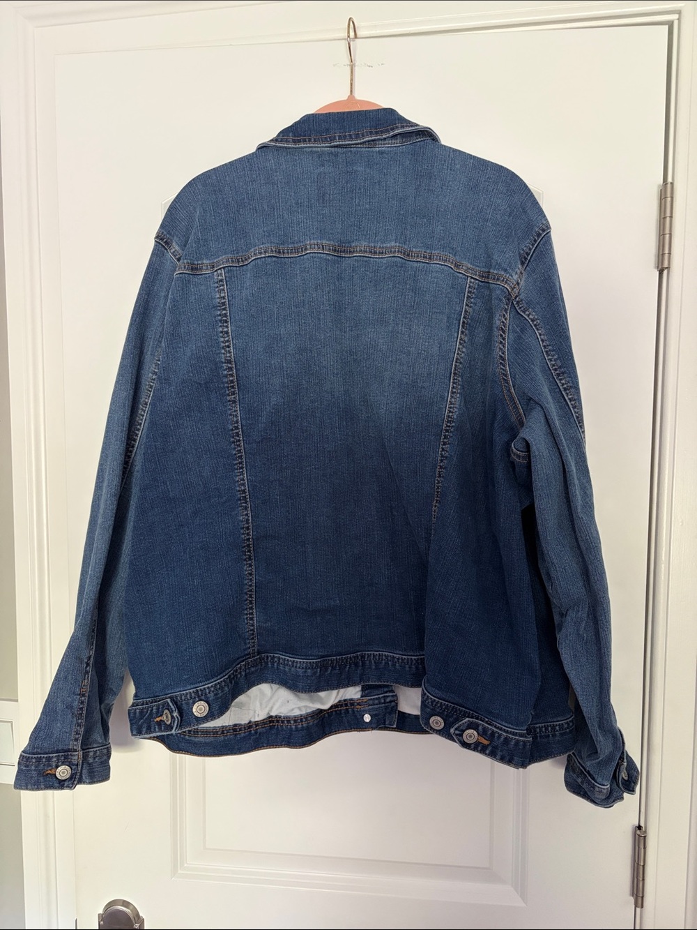 Maurices Dark Blue Denim Jacket for Women - Picture 2 of 3